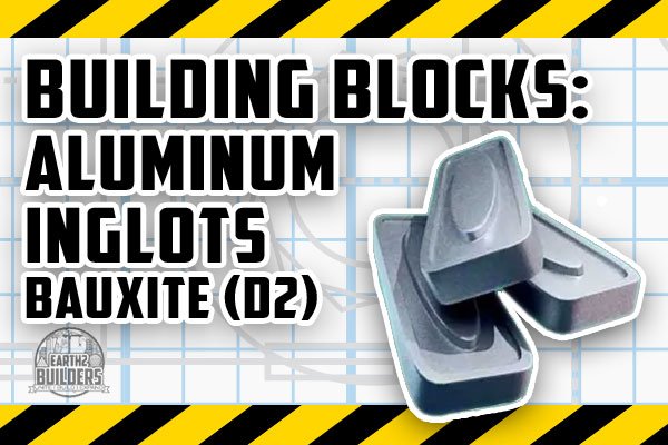 EARTH2 BUILDERS RESOURCE BUILD BLOCK BAUXITE