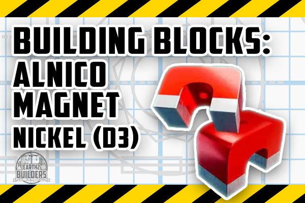 EARTH2 BUILDERS RESOURCE BUILD BLOCK NICKEL