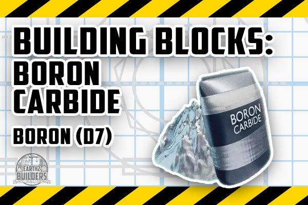 EARTH2 BUILDERS RESOURCE BUILD BLOCK BORON