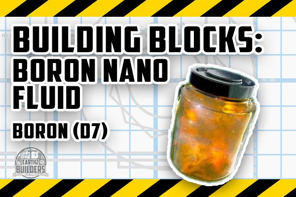 EARTH2 BUILDERS RESOURCE BUILD BLOCK BORON