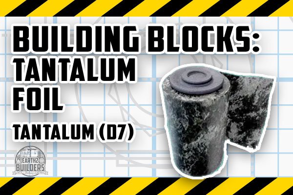 RESOURCE BUILD BLOCK TANTALUM