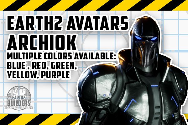 Earth2 Skin Archiok Full Body Suit - Blue, Red, Green Yellow, Purple