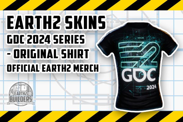 Earth2 Skin GDC 2024 Original Shirt Collectible