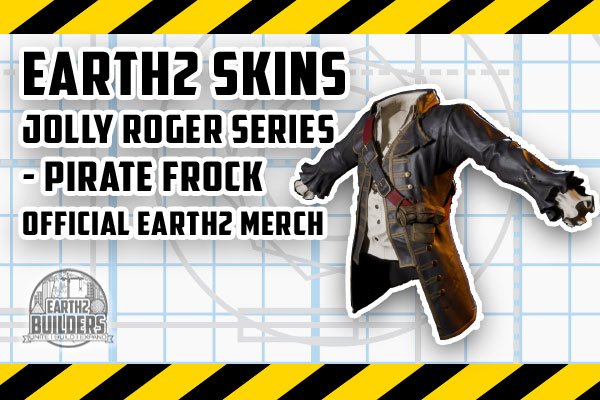 Earth2 Skin Jolly Roger Pirate Frock