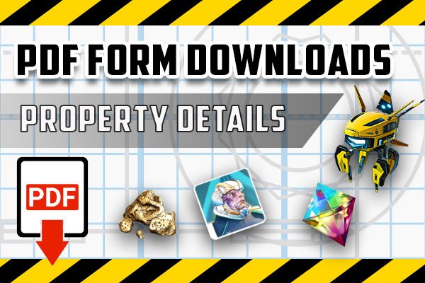 Earth2 Builders Property Details PDF Form Download