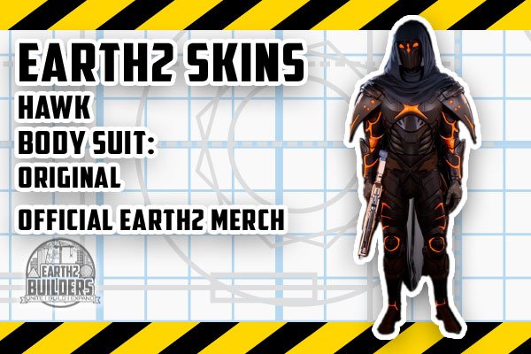 Eaarth2 Builders Skin Hawk Full Suit Original 4000
