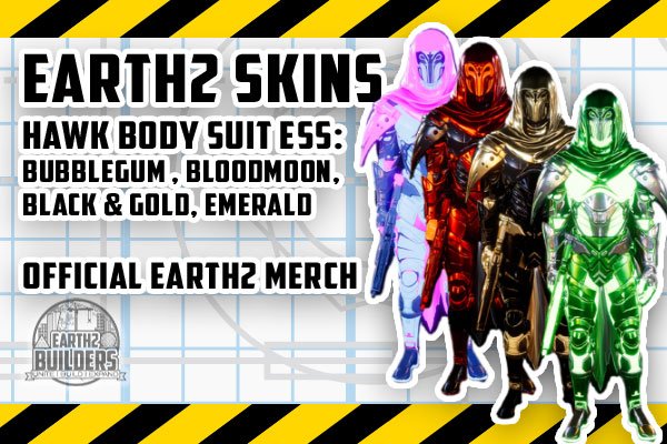 Eaarth2 Builders Skin Hawk Full Suit 500 ESS