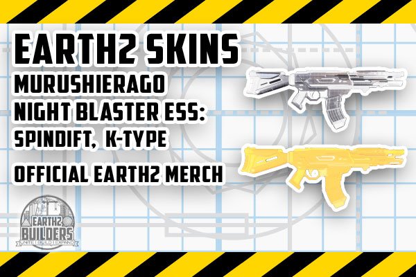 Earth 2 Skin Murushierago K-Type, Spindrift 500 Night Blaster