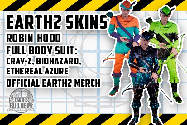 Earth 2 Skin Robin Hood 250 Cray-Z, Biohazard, Ethereal Azure