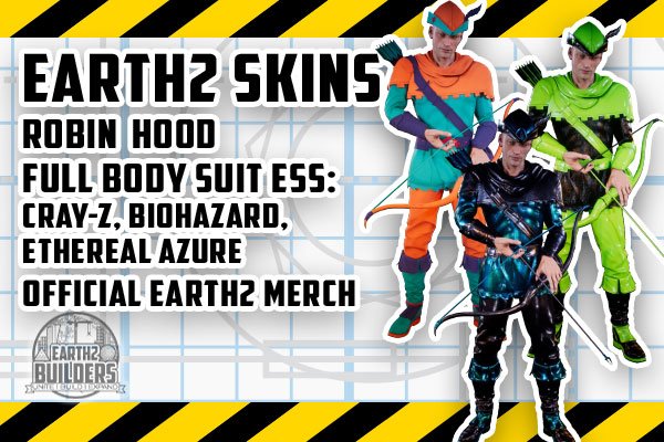 Earth 2 Skin Robin Hood 250 ESS Cray-Z, Biohazard, Ethereal Azure