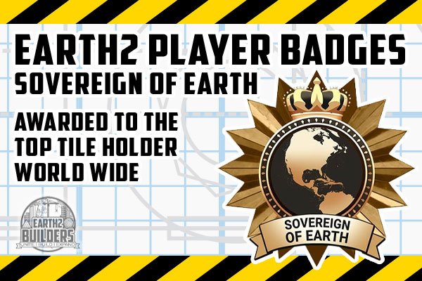 Earth2builders Earth2 Player Badges