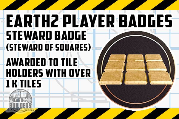 Earth2builders Earth2 Player Badges