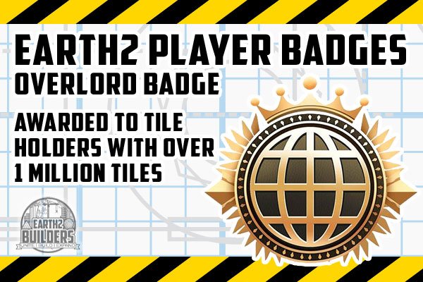 Earth2builders Earth2 Player Badges