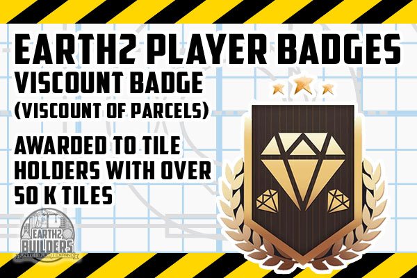 Earth2builders Earth2 Player Badges