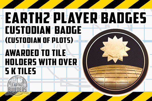Earth2builders Earth2 Player Badges