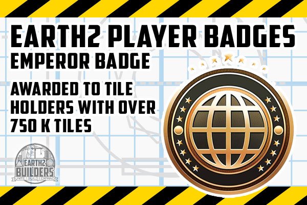 Earth2builders Earth2 Player Badges