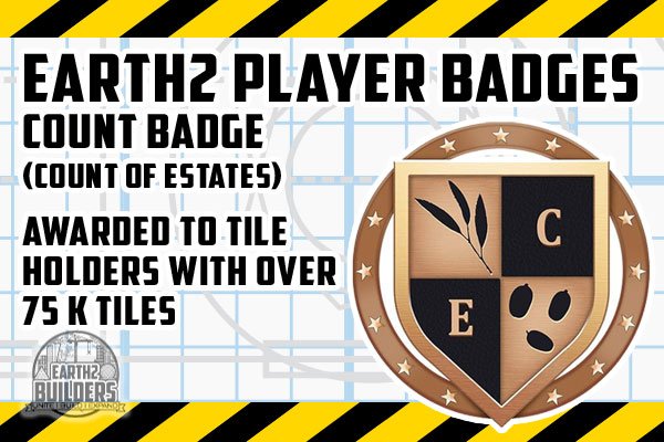 Earth2builders Earth2 Player Badges
