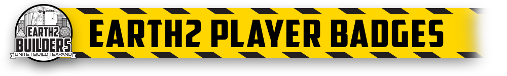 Earth2builders Earth2 Player Badges