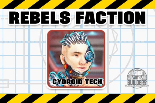 Earth2 Builders CIVILIANS Rebels Cydroid Technician